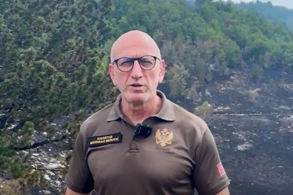 Bešović: Sve vazduhoplovne snage za gašenje požara upućene u Ulcinj, gdje se stanje pogoršalo zbog jakog vjetra