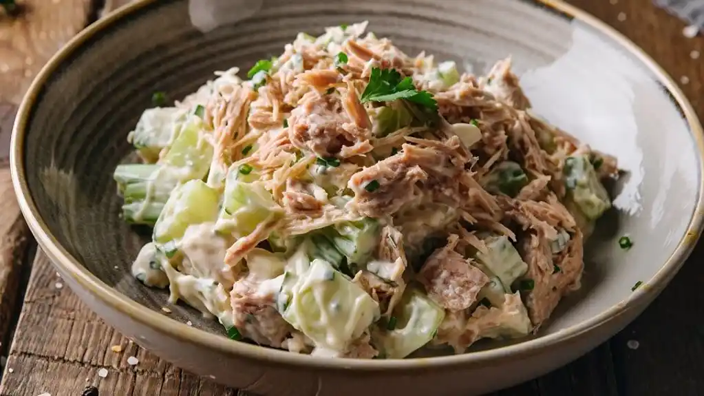 Kremasta salata s tunjevinom i krastavcima – lagan i osvježavajući obrok