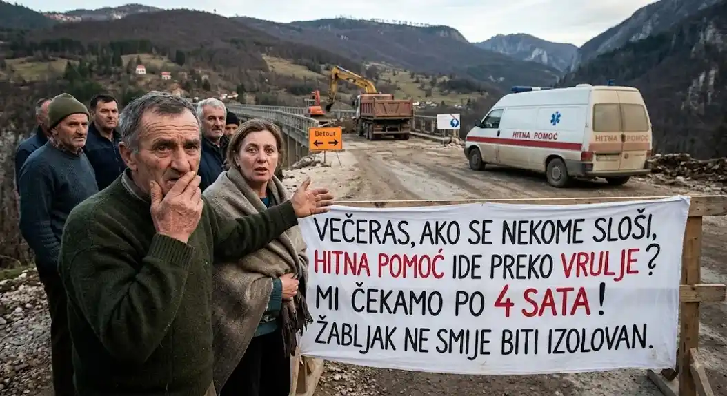 Most na Đurđevića Tari između života i smrti: Zatvoren za saobraćaj i Hitnu pomoć, pacijenti i po četiri sata putuju do Pljevalja