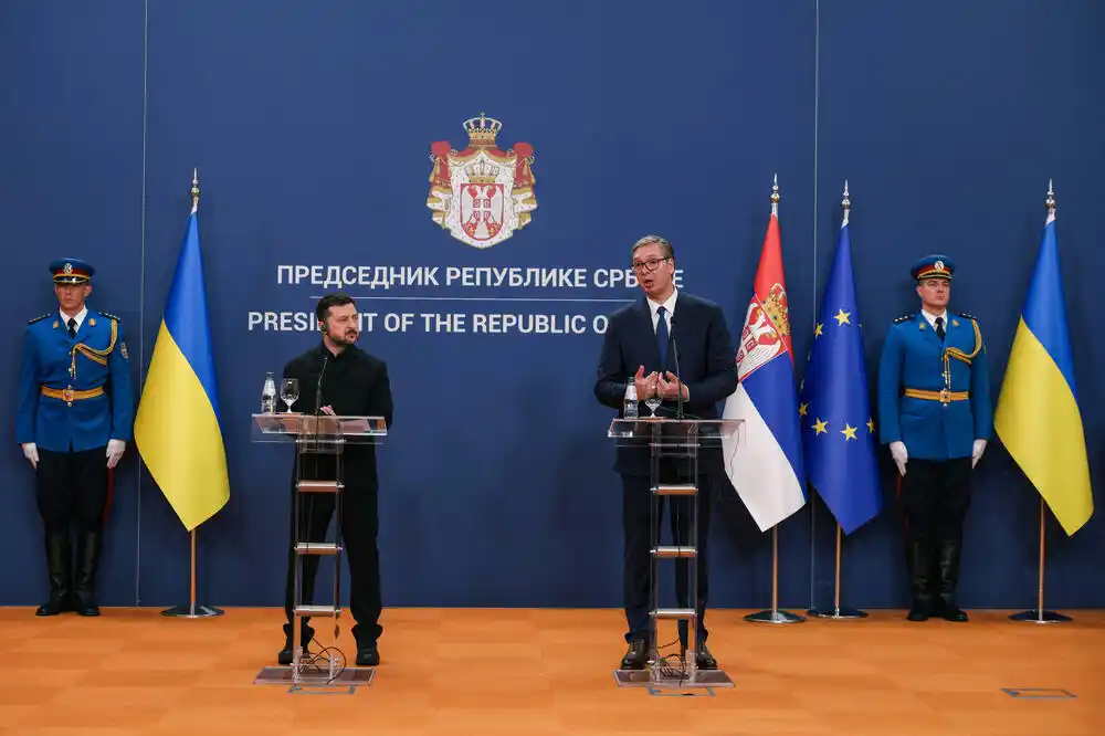MSP Albanije: Izjave Zelenskog služe interesima Ukrajine, nezavisnost Kosova nepovratna