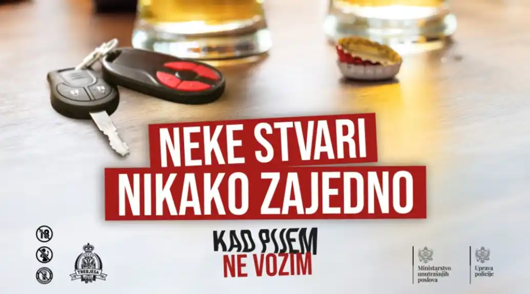 MUP – Uprava policije i Pivara „Trebjesa“ slave 18 godina partnerstva: Nastavak kampanje „Kad pijem, ne vozim“