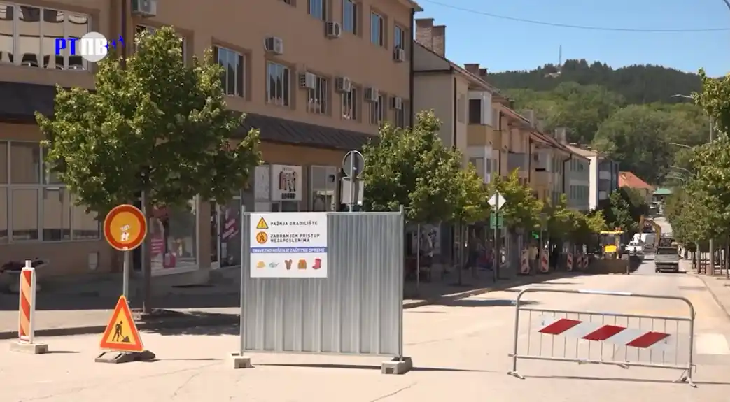 Pljevlja: Zbog radova na toplifikaciji dio Ulice Kralja Petra zatvoren deset dana