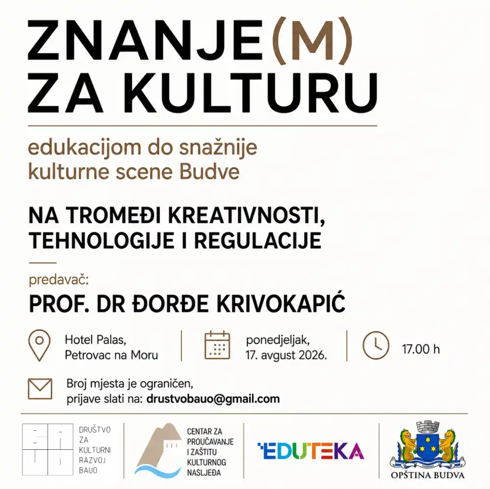 U Petrovcu počinje ciklus obuka „Znanje(m) za kulturu“: Fokus na savremene izazove i digitalno okruženje