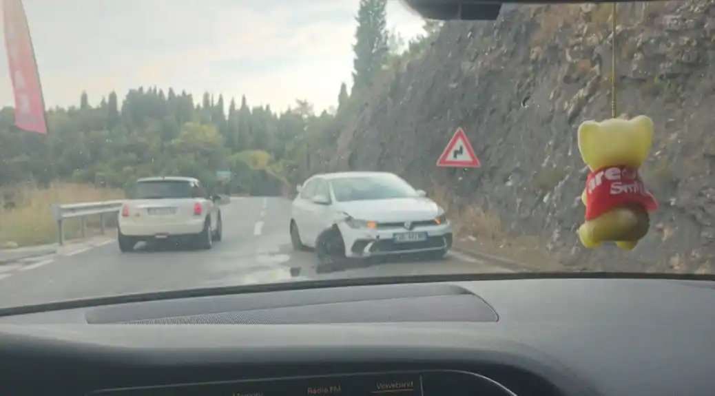 Udes na putu Podgorica- Bar