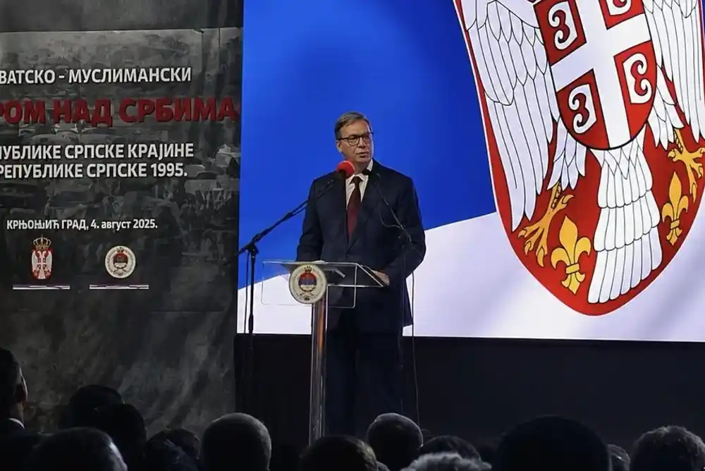 Vučić na godišnjicu „Oluje“ dao zavjet srpskom narodu: „To je naša zakletva, to je naše obećanje“