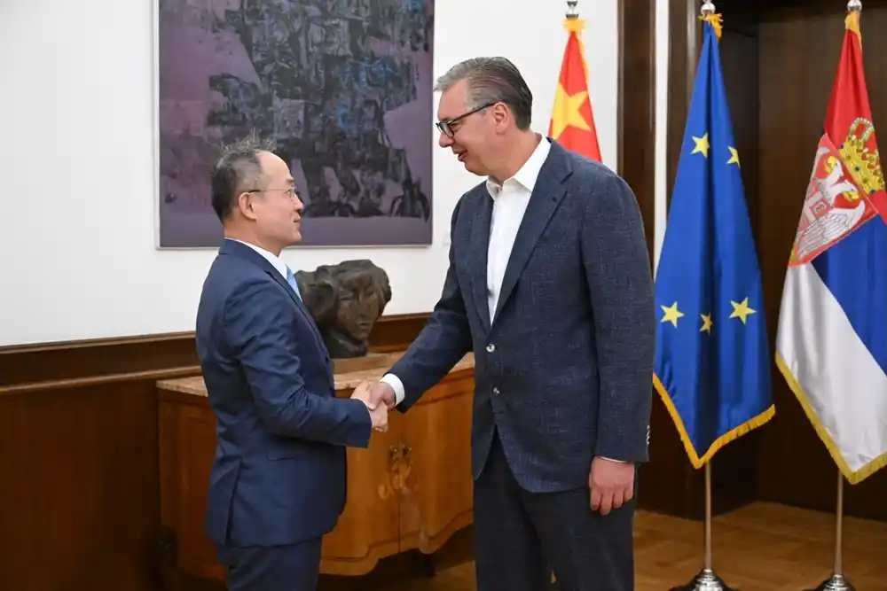 Vučić zahvalio Kini na podršci Srbiji i čvrstom stavu o Kosovu i Metohiji