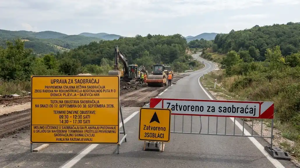 AMSCG: Radovi i obustave na više dionica
