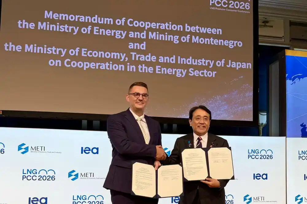 Crna Gora i Japan potpisali Memorandum o saradnji u oblasti energetike