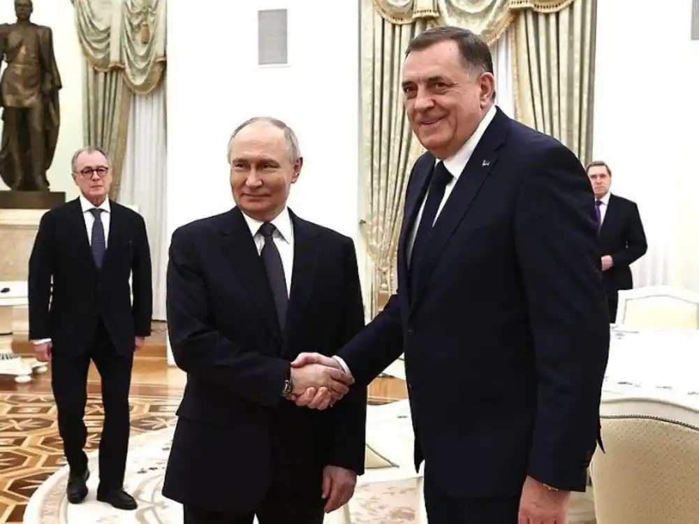 Dodik i Minić danas se sastaju sa Putinom u Kremlju