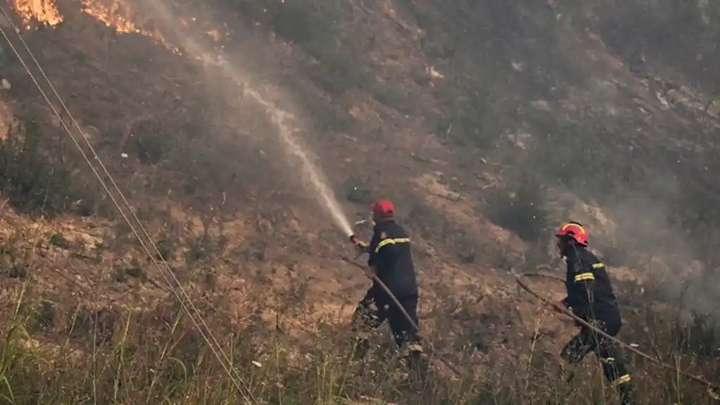 Drama u Grčkoj: Izbio požar u vinariji u Patri, vatrogasci na terenu