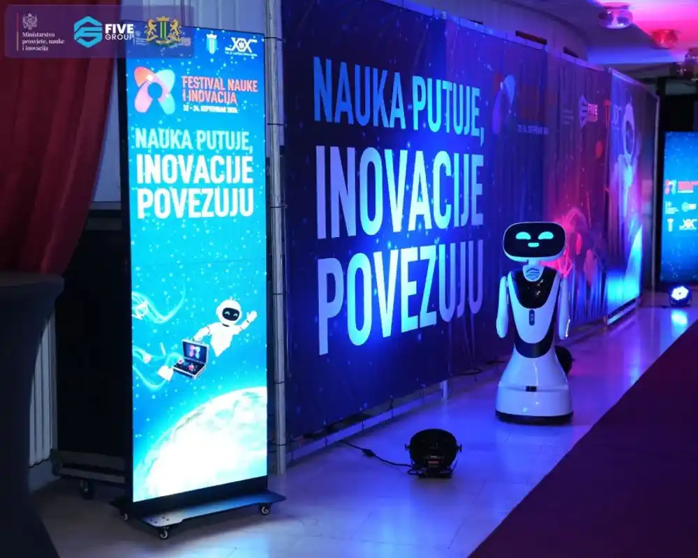 Festival nauke i inovacija otvoren u Baru: Robotika, AI i nove tehnologije u fokusu