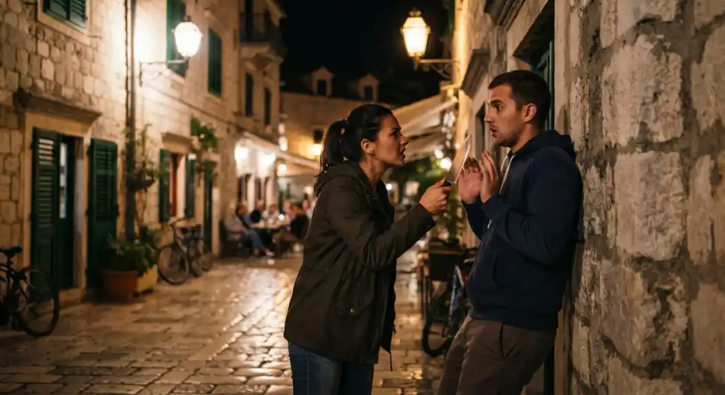 Tivat: Žena nožem nasrnula na muškarca