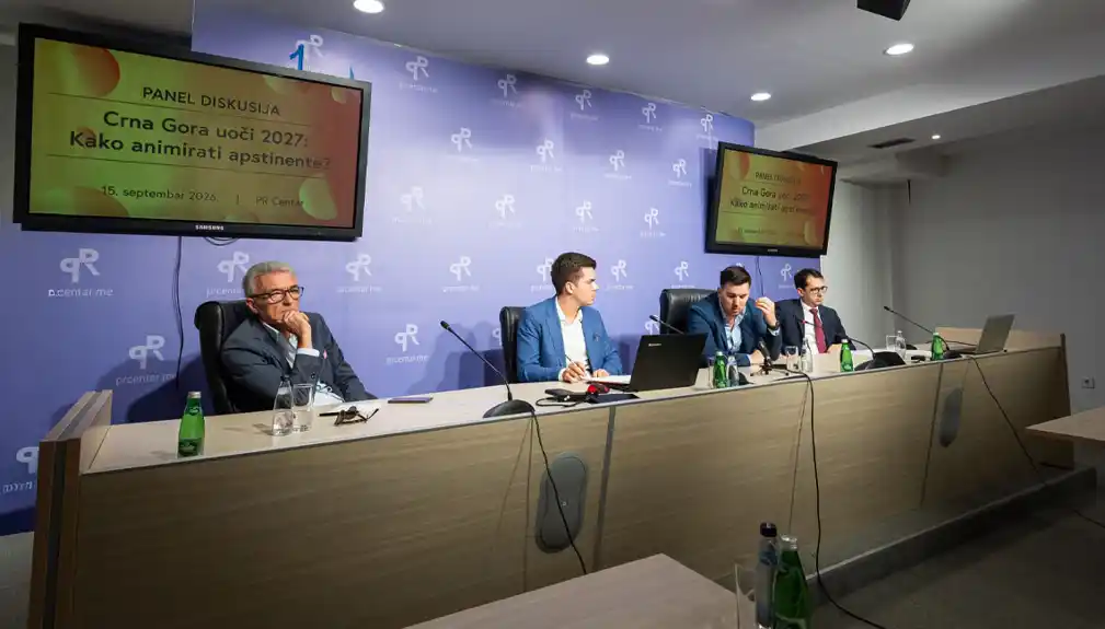 Kalezić: Pad izlaznosti posljedica nepovjerenja, slabe političke ponude i urušenog izbornog ambijenta