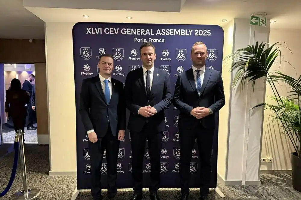 Kažić i Bošković na CEV Kongresu u Milanu