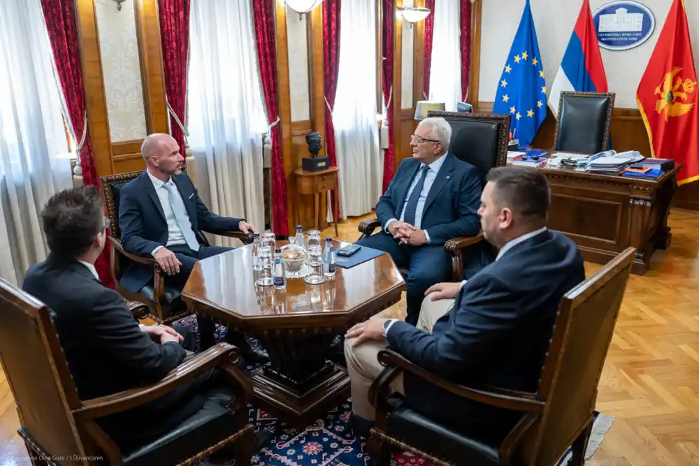 Mandić sa novoimenovanim ambasadorom Mađarske