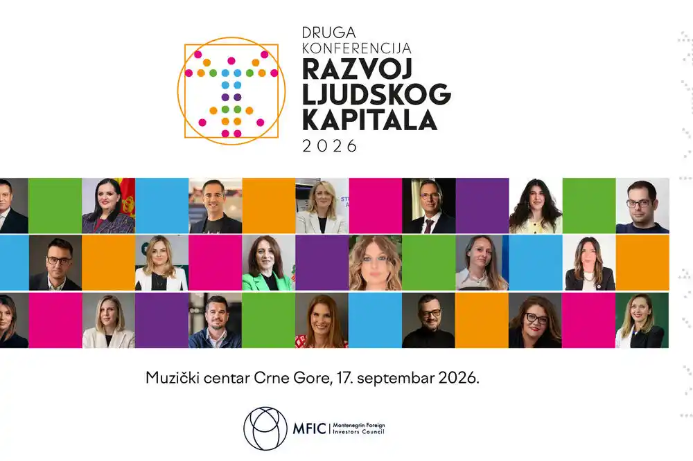 Podgorica: U četvrtak druga konferencija o razvoju ljudskog kapitala Savjeta stranih investitora