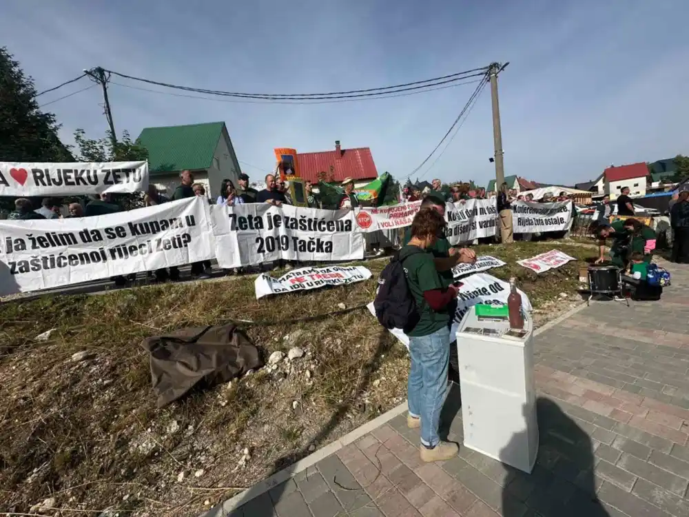 Protest na Žabljaku: Građani traže konkretnije mjere za zaštitu životne sredine