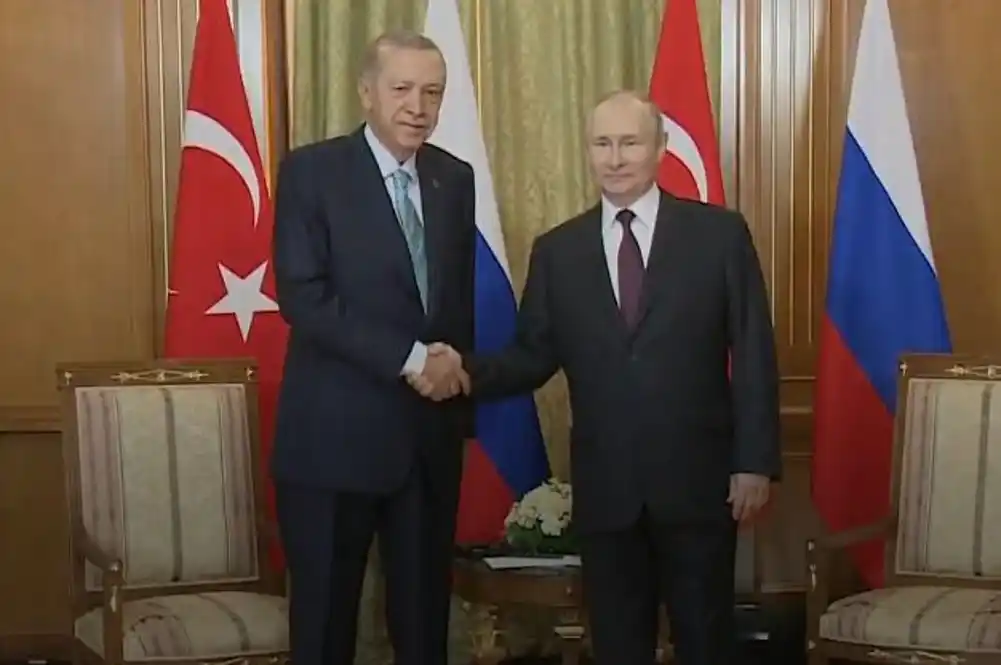 Sastali se Putin i Erdogan: Ekonomska saradnja dvije zemlje na visokom nivou
