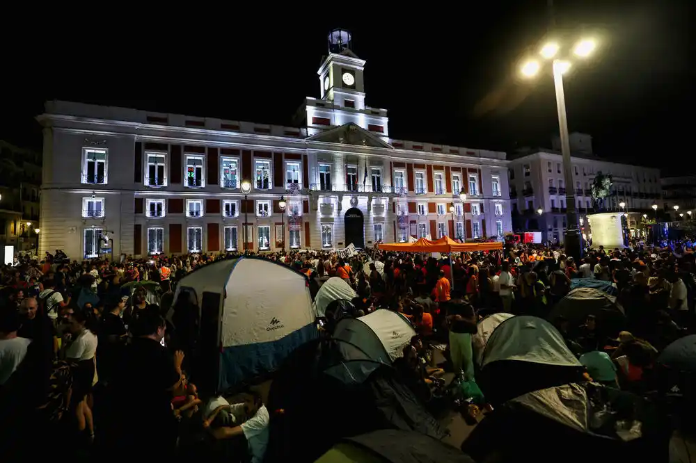 U Madridu održan protest protiv španske vlade zbog migranata u Seuti