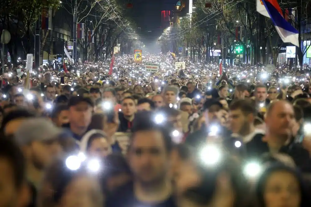 Više javno tužilaštvo u Beogradu: „Lančana panična reakcija“ na protestu 15. marta, a ne zvučno oružje