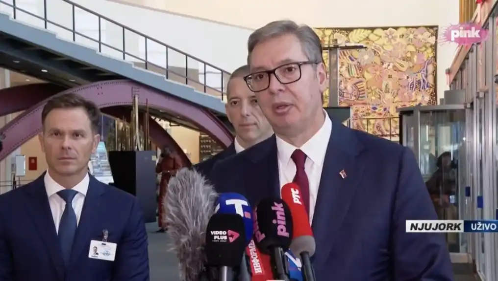 Vučić iz Njujorka: Moj govor je bio iz srca za građane Srbije i ponosnu zemlju dostojanstvenih ljudi