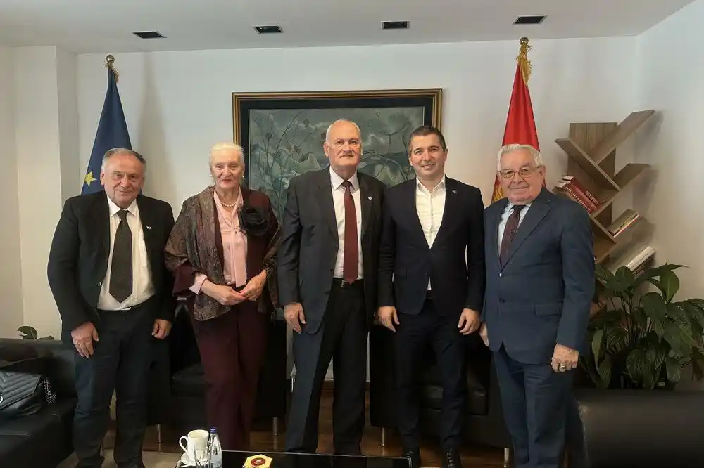 Bečić sa predstavnicima SOBNOR-a: Antifašizam i borba za slobodu dio su našeg nasljeđa