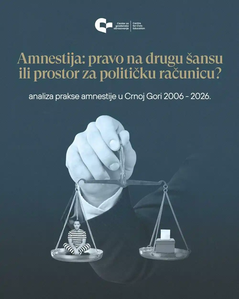 CGO: Amnestija ima legitimno mjesto u krivičnopravnom sistemu, zbog uticaja na odluke mora ostati izuzetak