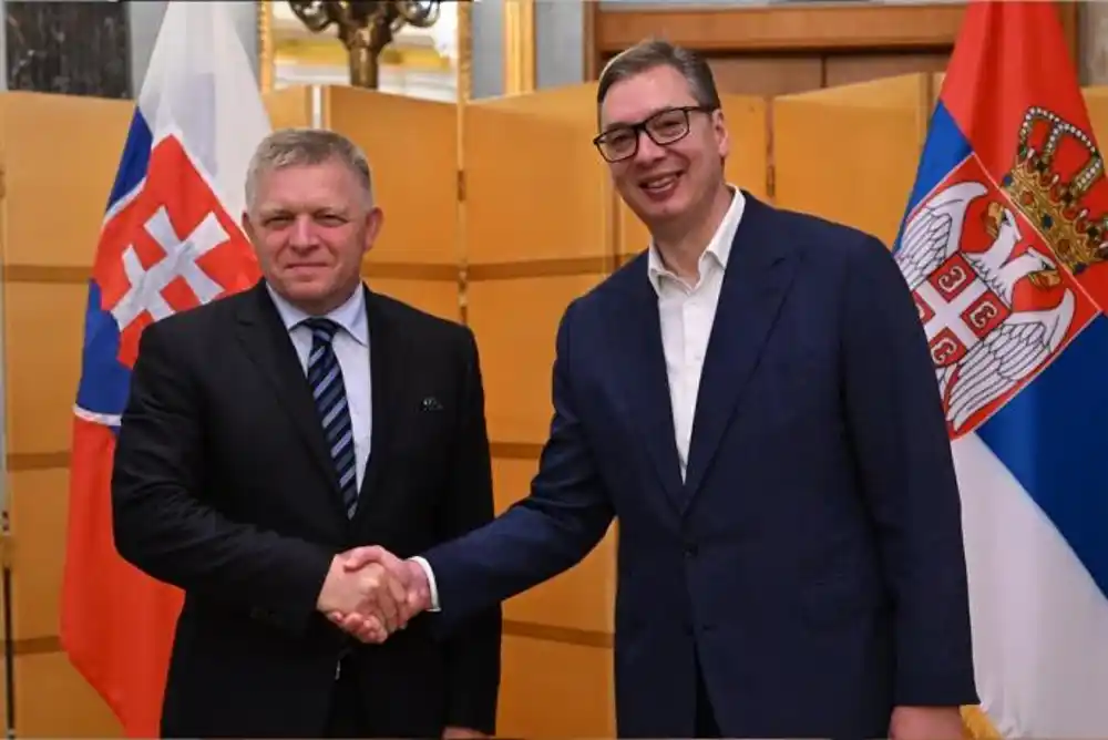 Fico stigao u Beograd: Slovački premijer ide na Vučićev miting u Novom Sadu