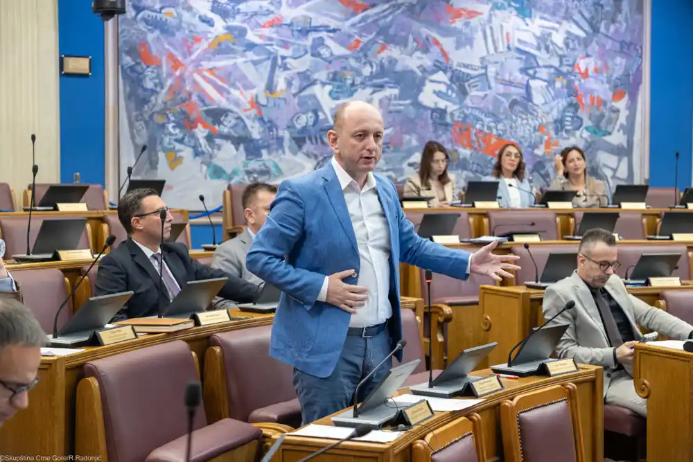 Knežević govorio na skupu Ujedinjene Srbije: Na Vučićevoj strani su Putin i Si Đinping, na blokaderskoj Kurti, Picula i Đukanović!