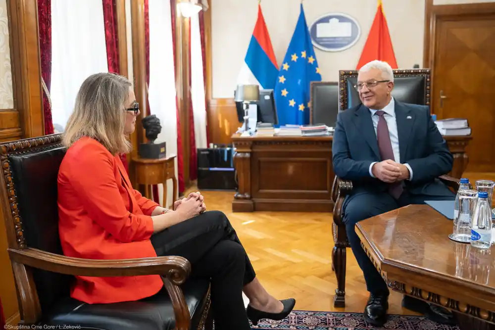 Mandić sa ambasadorkom Francuske: Evropska agenda i ustavne reforme apsolutni prioritet Skupštine Crne Gore