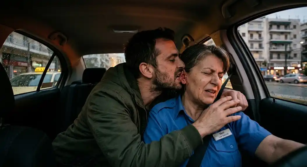 Muškarac odgrizao uvo taksistkinji u Atini