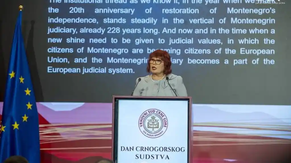 Pavličić povodom Dana crnogorskog sudstva: Vaga pravde je u našim rukama