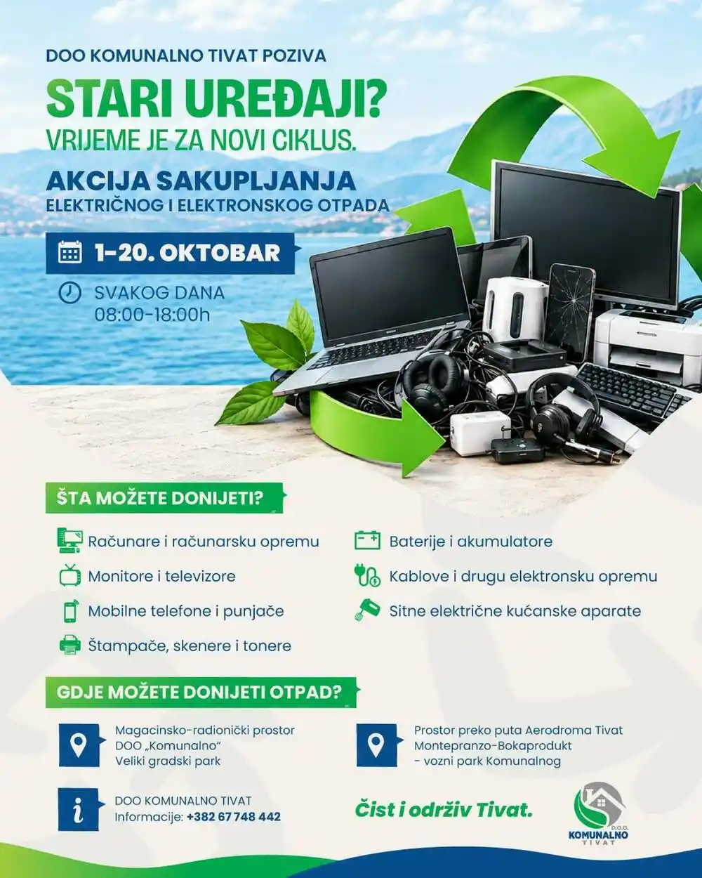 Sakupljaju stare uređaje u Tivtu
