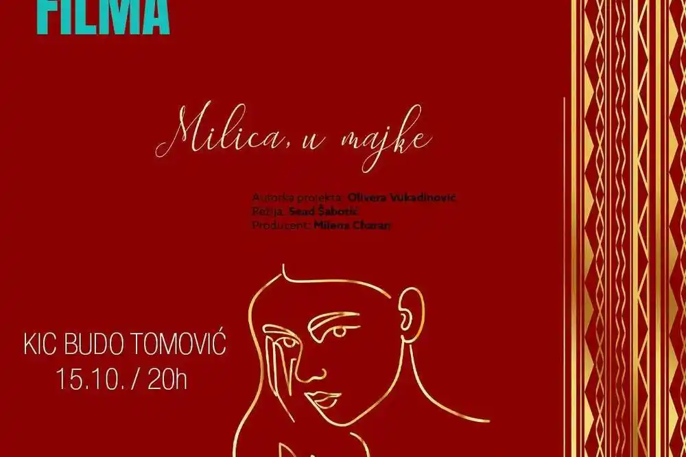 Sjutra u KIC-u projekcije filmova „Milica u majke“ i „Lisica pod ružičastim mjesecom“