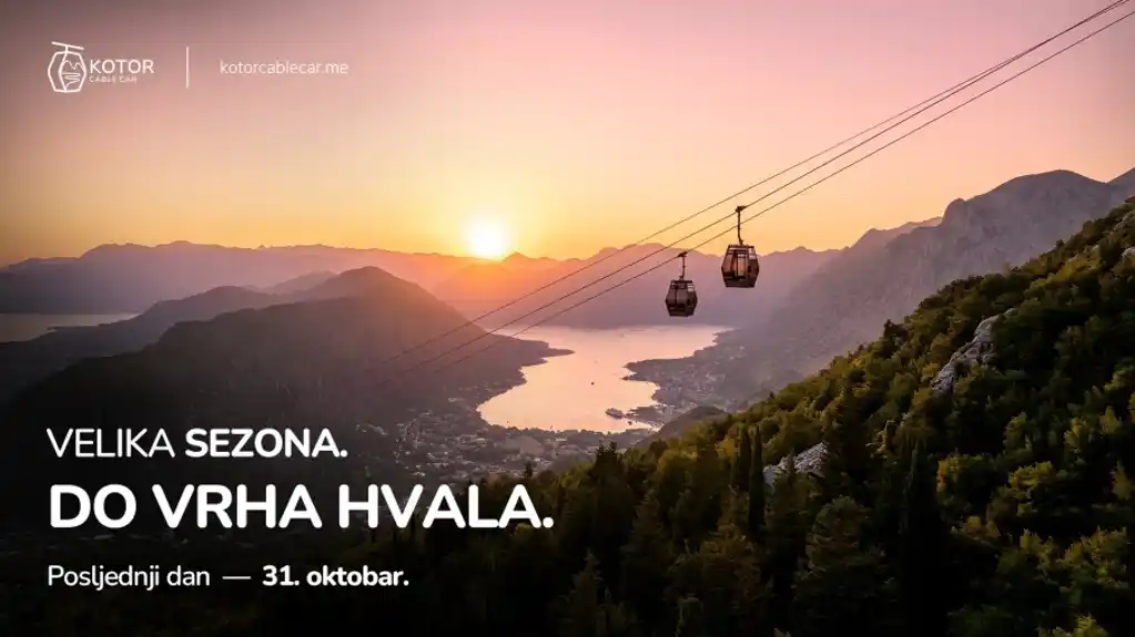 Žičara Kotor–Lovćen završava sezonu: Posljednjeg dana vožnja i atrakcije besplatne